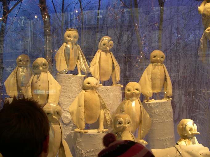 Vitrines de noël du printemps